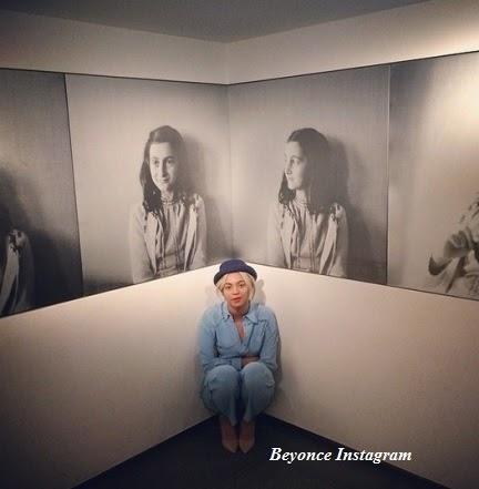 Beyonce en el Museo de Ana Frank. Consigue su look de Topshop