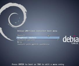 Como crear un servidor web 3, convertir Debian en un servidor instalar-debian-paso1