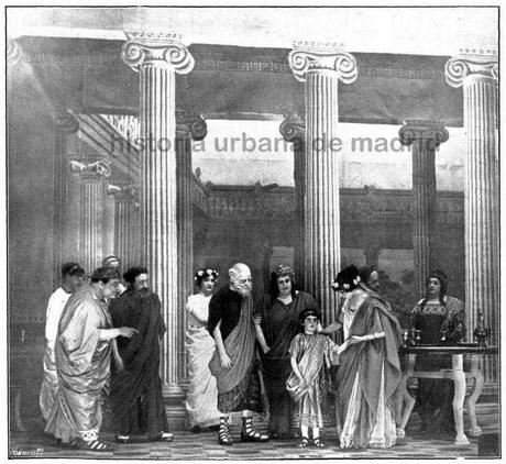 Madrid y Galdós. Estreno de Alceste en el teatro de la Princesa.