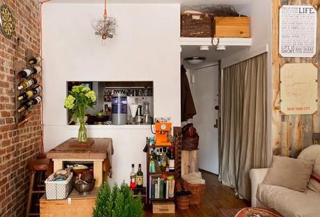 Estilo Rustico y Osado en Nueva York