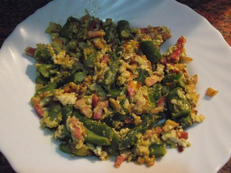 REVUELTO DE ESPÁRRAGOS TRIGUEROS