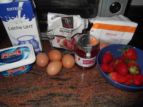 TARTA DE FRESAS
