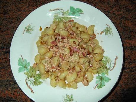 PASTA CON MOUSSE DE PATO