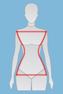 Novia Perfecta: ¡Elige el vestido de novia de acuerdo a tu tipo de cuerpo! Cuerpo_RelojDeArena