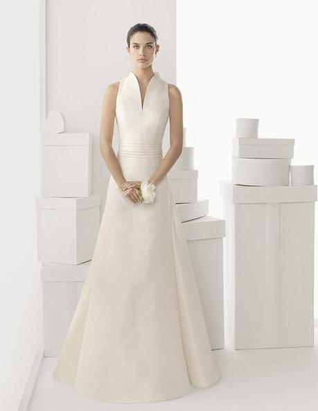 Novia Perfecta: ¡Elige el vestido de novia de acuerdo a tu tipo de cuerpo! Rosa-Clará_CAÑAMO