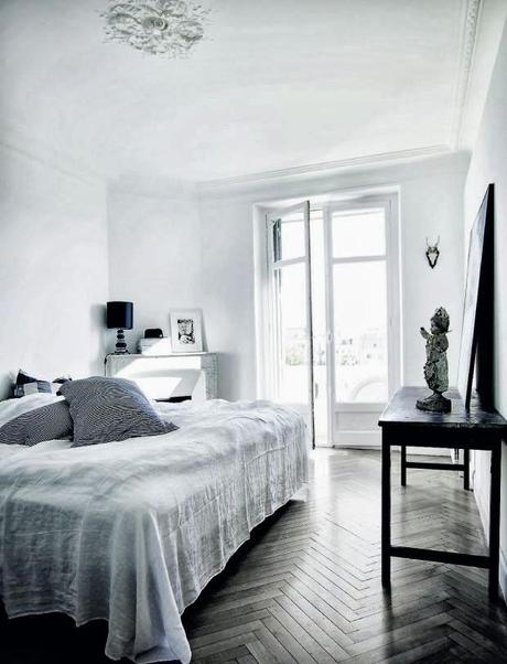 Apartamento en blanco y negro