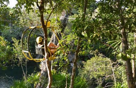 Zipbike Xel-há Park. parque, Playa del Carmen, Riviera Maya