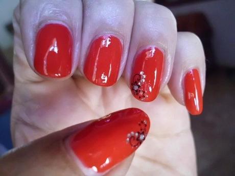 manicura roja