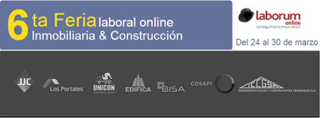 6ta feria laboral online - Inmobiliaria & Construcción