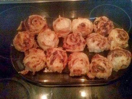 ROLLITOS DE HOJALDRE SALADOS