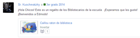 Edmodo en Tercer grado