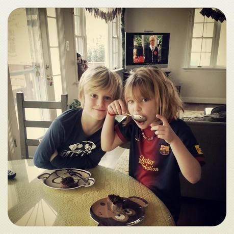 Receta au pair: Bizcocho de chocolate