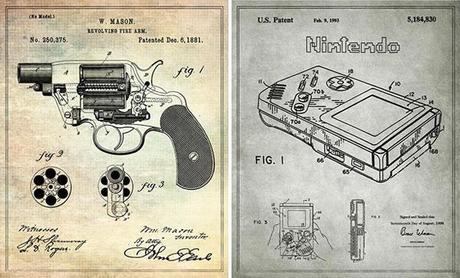 Blueprints :: posters de patentes antiguas