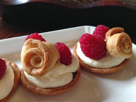 Bocaditos de Mascarpone y Franbuesas.