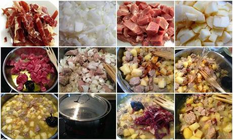 Magro de Cerdo Encebollado con Manzanas.