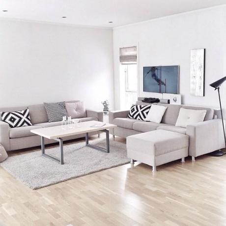 Preciosa casa de estilo nórdico en Noruega puro estilo nórdico decoración noruega decoración nórdica escandinava decoración muebles de diseño decoración en blanco y madera decoración de salones diáfanos casas nórdicas decoración blog decoracion interiores