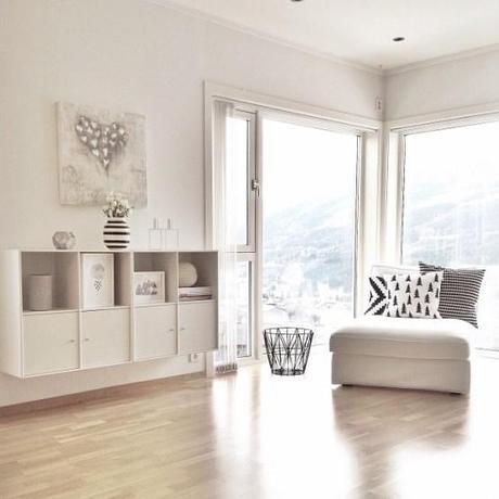 Preciosa casa de estilo nórdico en Noruega puro estilo nórdico decoración noruega decoración nórdica escandinava decoración muebles de diseño decoración en blanco y madera decoración de salones diáfanos casas nórdicas decoración blog decoracion interiores