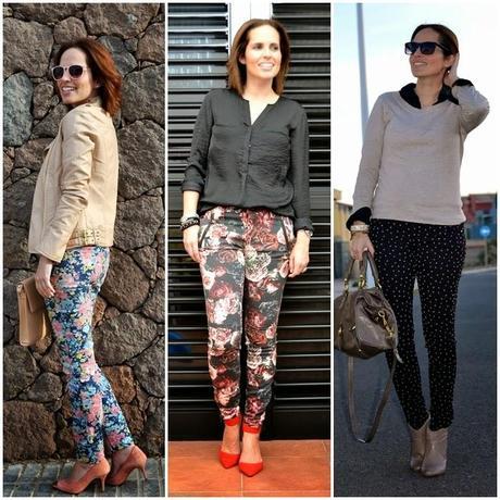 12 looks con pantalones estampados