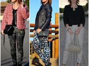 looks pantalones estampados