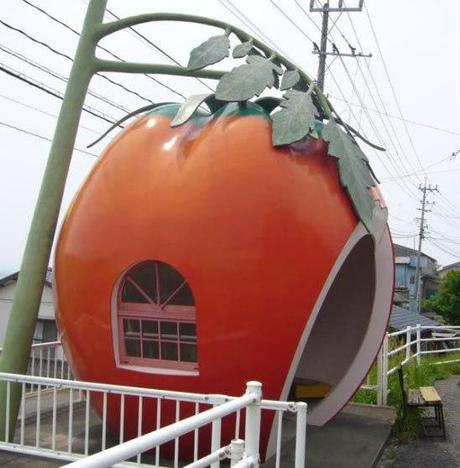 Divertidas paradas de bus en Japón