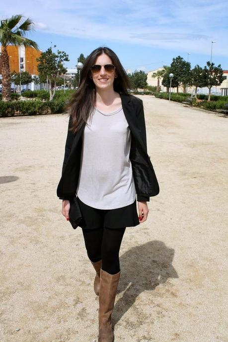 Black skirt