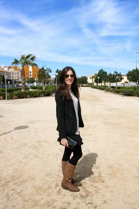Black skirt