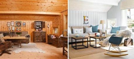 Impresionantes ANTES Y DESPUÉS de una casa de estilo nórdico