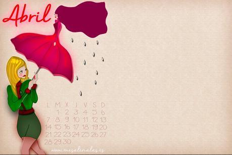 April wallpaper calendar