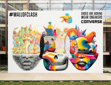 #wallofclash Foto Mural COAM
