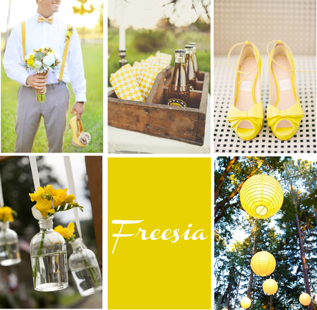 Inspiration board: Freesia Inspiration board: Freesia