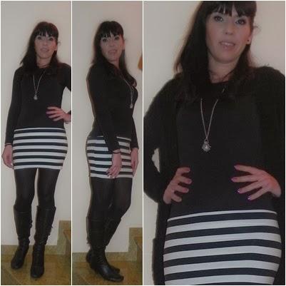 Del blanco al negro (look)