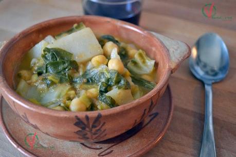 Potaje especial de acelgas.