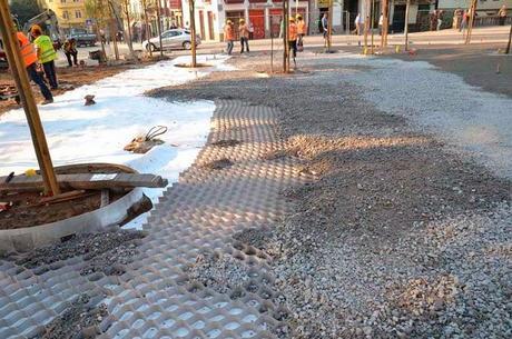 Aplicación de una solución urbana sostenible en un entorno histórico. DUPONT PLANTEX. Aplicación de una solución urbana sostenible en un entorno histórico. DUPONT PLANTEX.