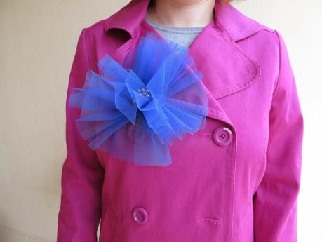 Tutorial: broche de tul / Tutorial: tulle brooch