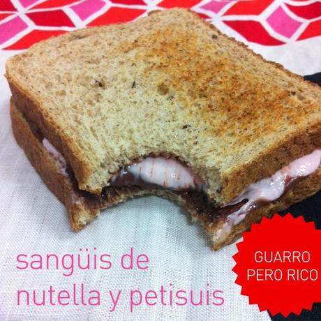 Hamor con h: sangüis de nutella y petisuis