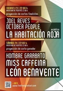 Festival Gradual Murchante: La Habitación Roja, Miss Caffeina, León Benavente...