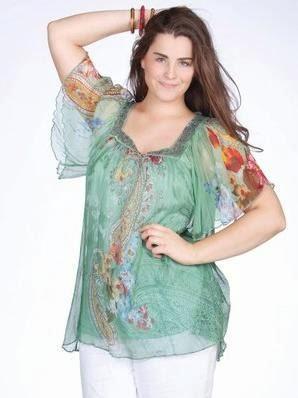 BLUSAS TRANSPARENTES PARA GORDITAS