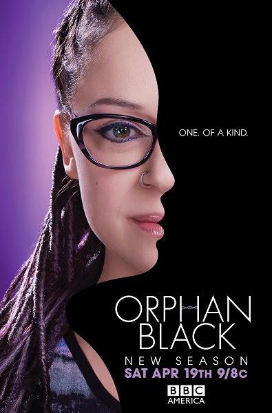 Colección de carteles para la 2ª temporada de 'Orphan Black'