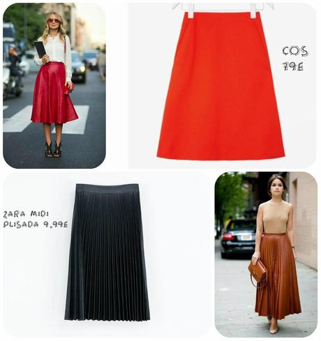 UNA FALDA (MIDI) Y DOS CONJUNTOS