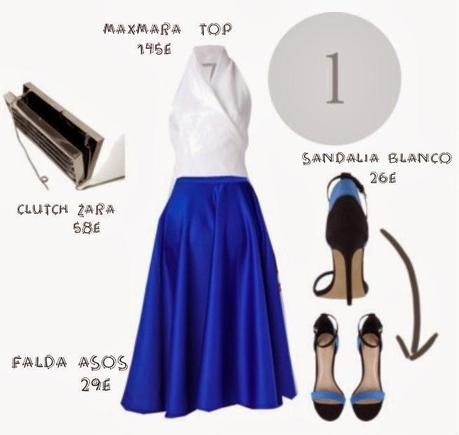 UNA FALDA (MIDI) Y DOS CONJUNTOS