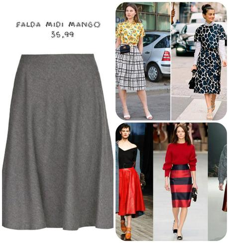 UNA FALDA (MIDI) Y DOS CONJUNTOS