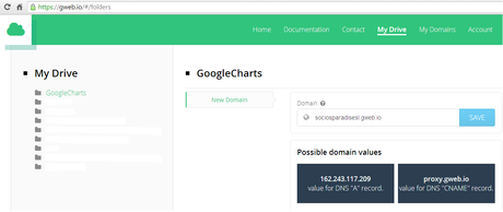 Cómo utilizar un dominio personalizado en Google Drive