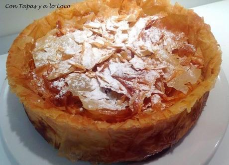 Tarta crujiente de membrillo y queso (TM)