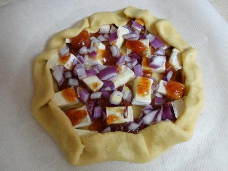 Galette de Queso Brie y Mermelada de Higo