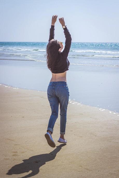 Cyprea BoyFriend Jeans On The Beach