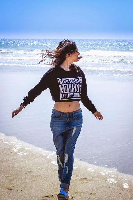 Cyprea BoyFriend Jeans On The Beach