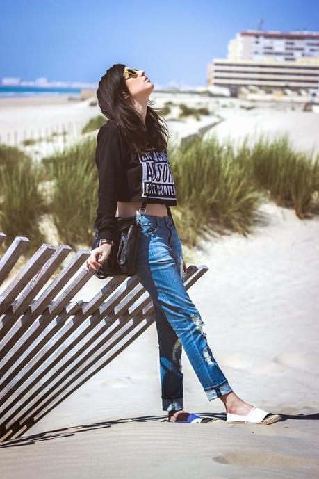 Cyprea BoyFriend Jeans On The Beach
