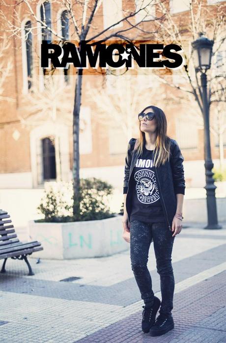 street style barbara crespo ramones tshirt C&A outfit fashion blogger blog de moda blogger