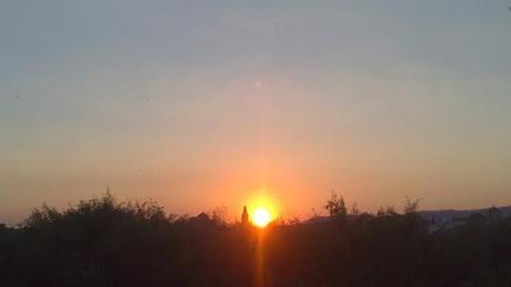 Un bonito atardecer cordobés en septiembre
