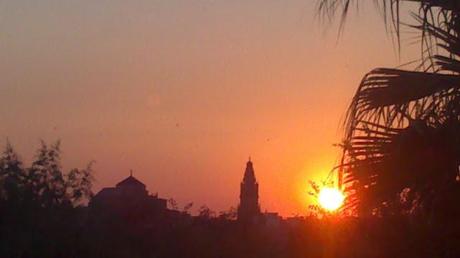 Un bonito atardecer cordobés en septiembre